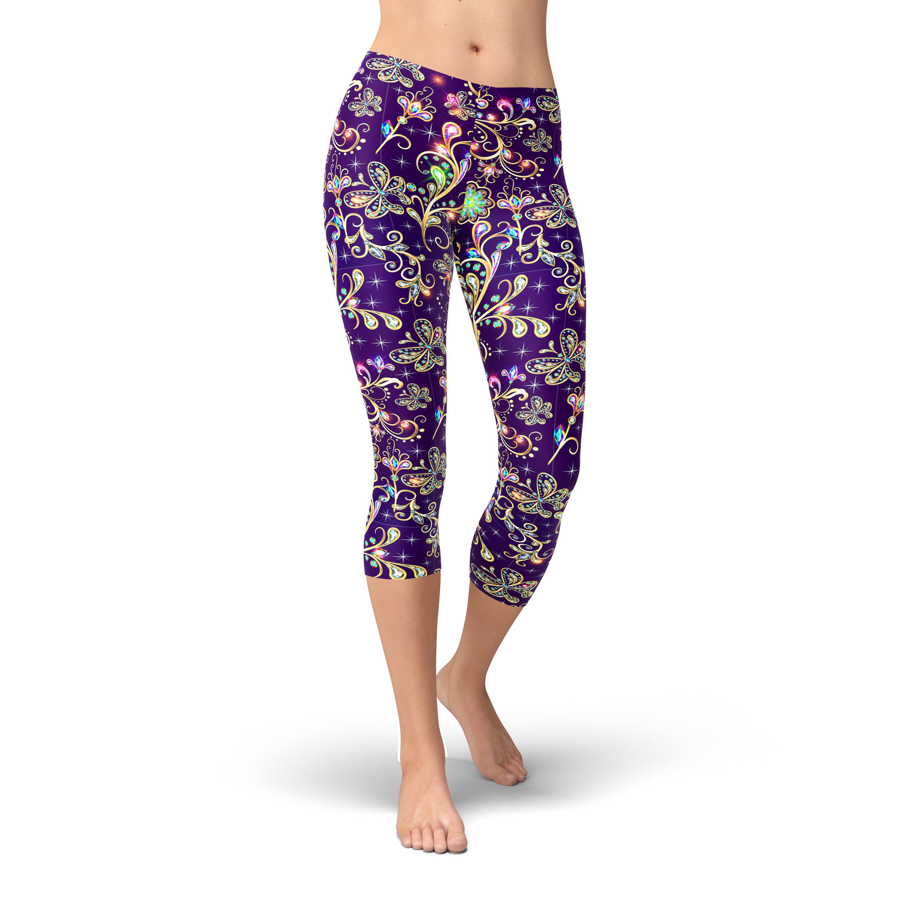 Gemstone Butterfly Leggings Jewelry 