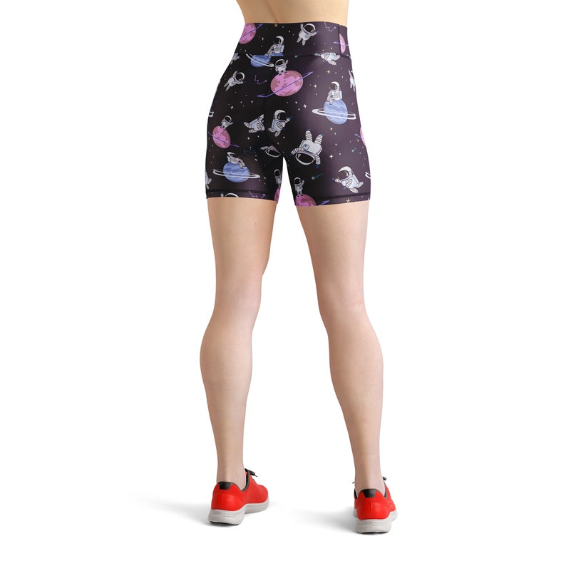 Astronaut Pattern Print Women Leggings