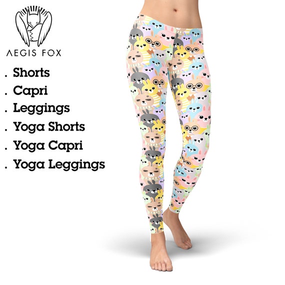 Buy Colorful Bunny Leggings, Easter Leggings for Women, Easter Egg Leggings,  Easter Yoga Pants, Easter Costume, Easter Outfit, Printed Leggings Online  in India 