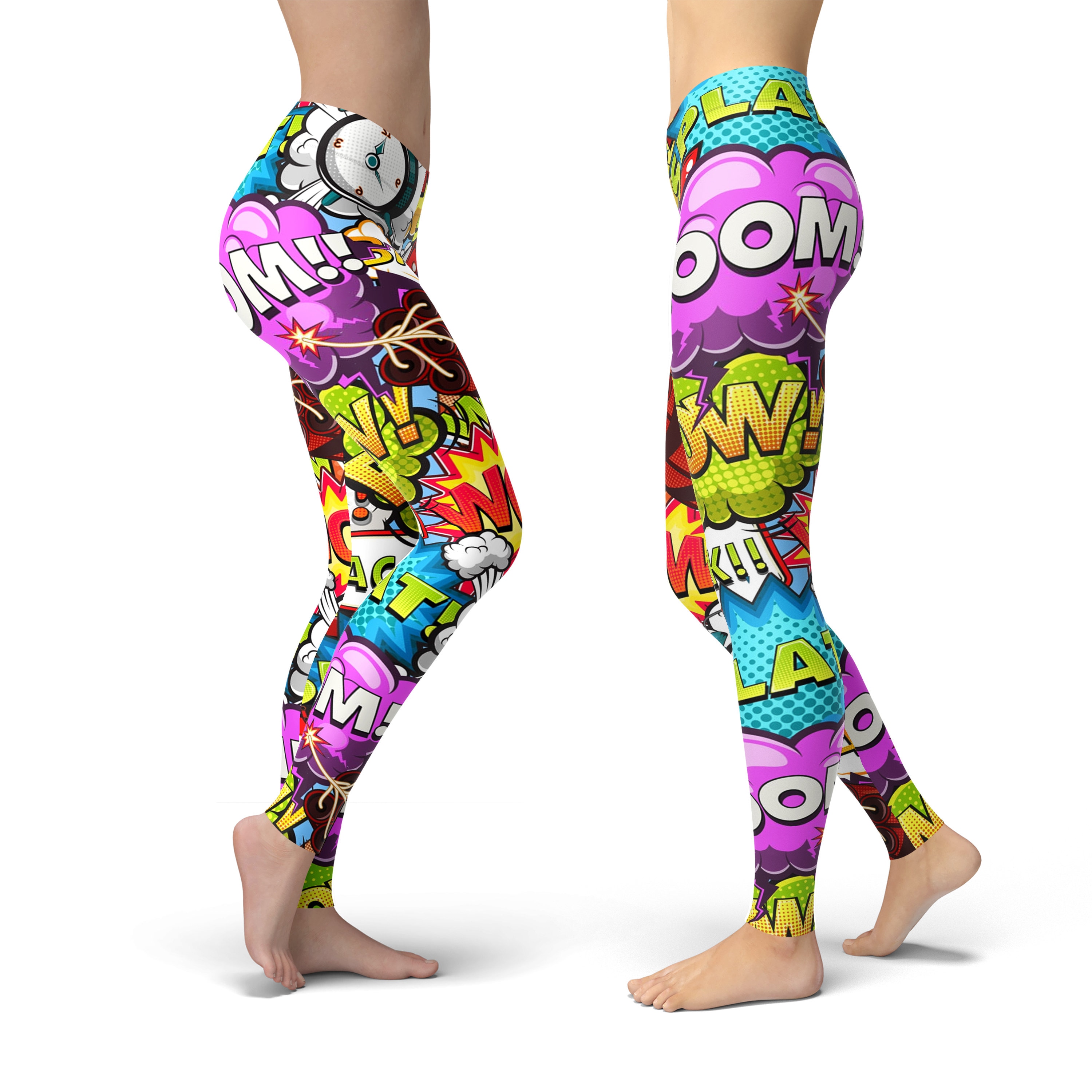 Discover Comic Pop Art Leggings, Leggings Gift for Women