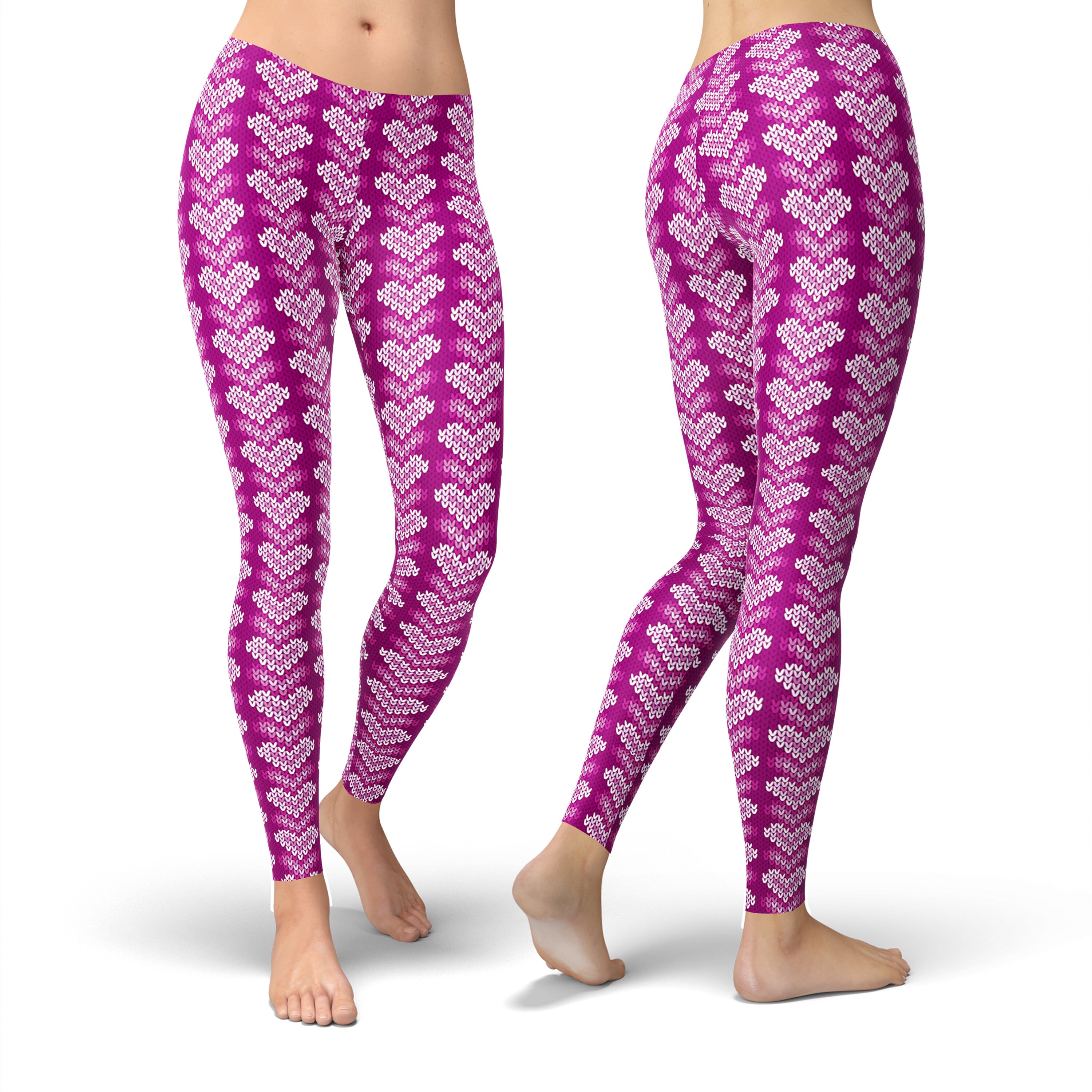 Pattern Print Canada Love Women Leggings
