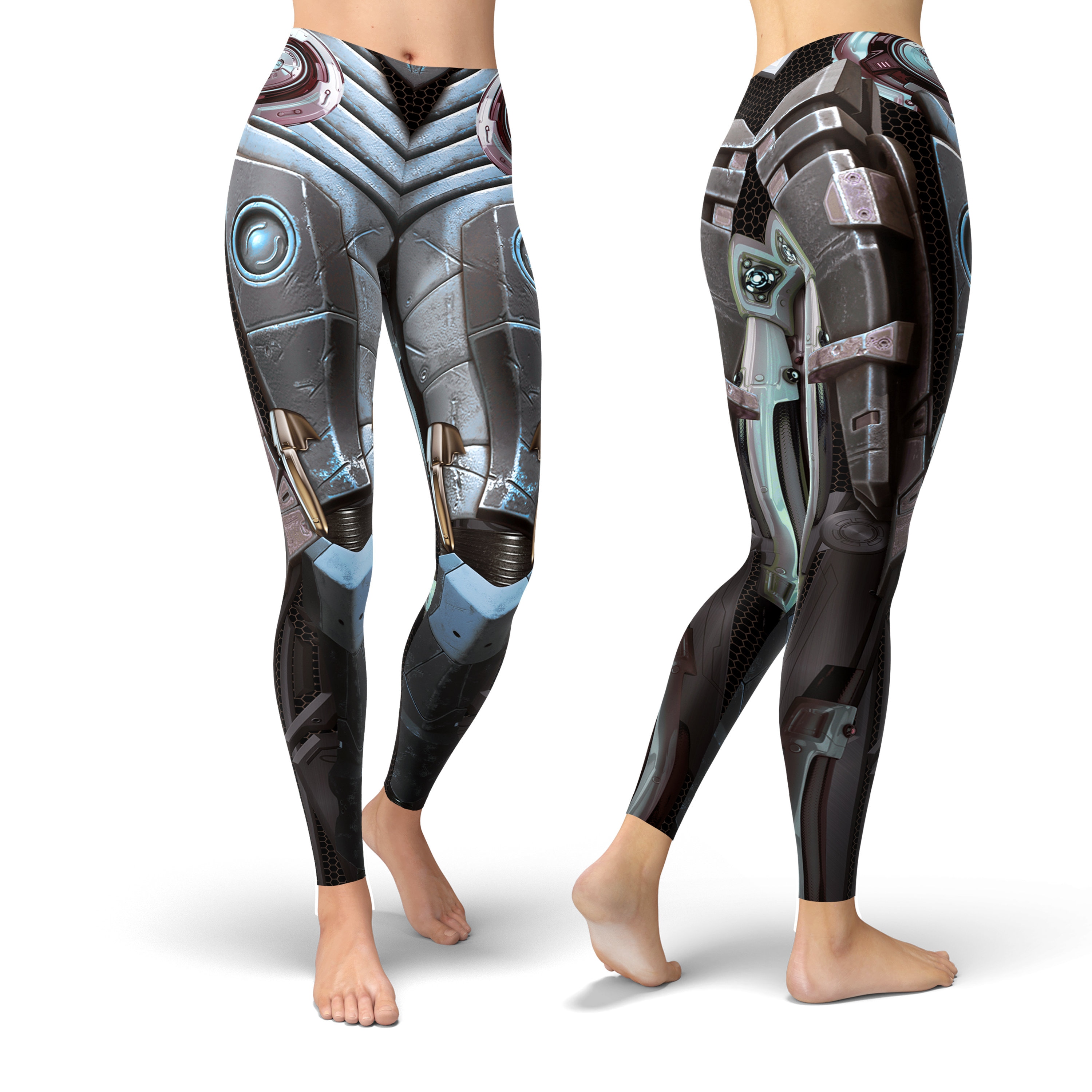 Armor Leggings Robot Skin Leggings Cosplay Outfit Cyberpunk | Etsy