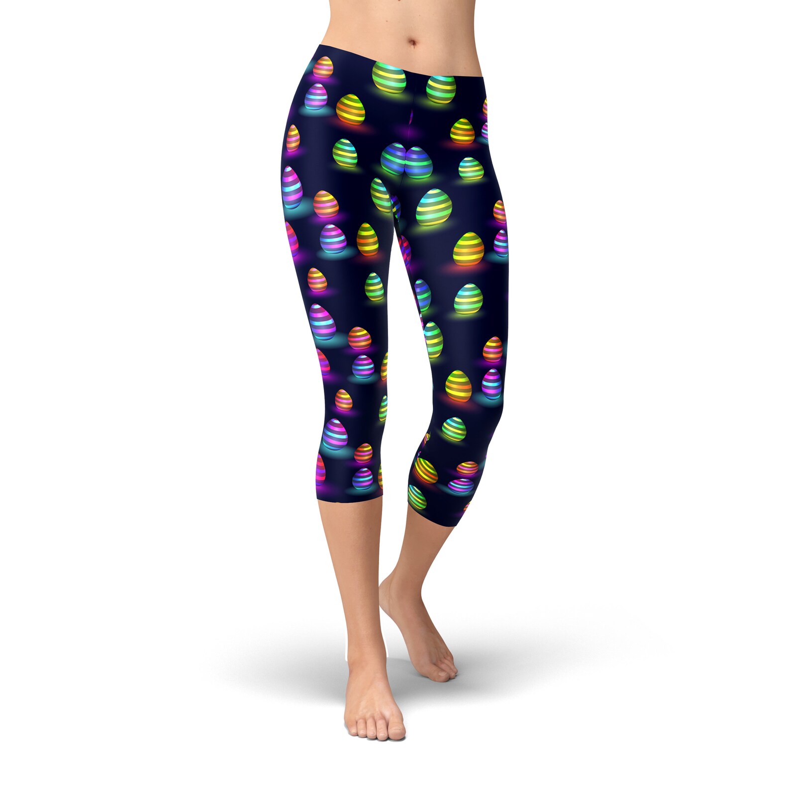 Easter Leggings for Women Bunny Leggings Easter Egg Etsy