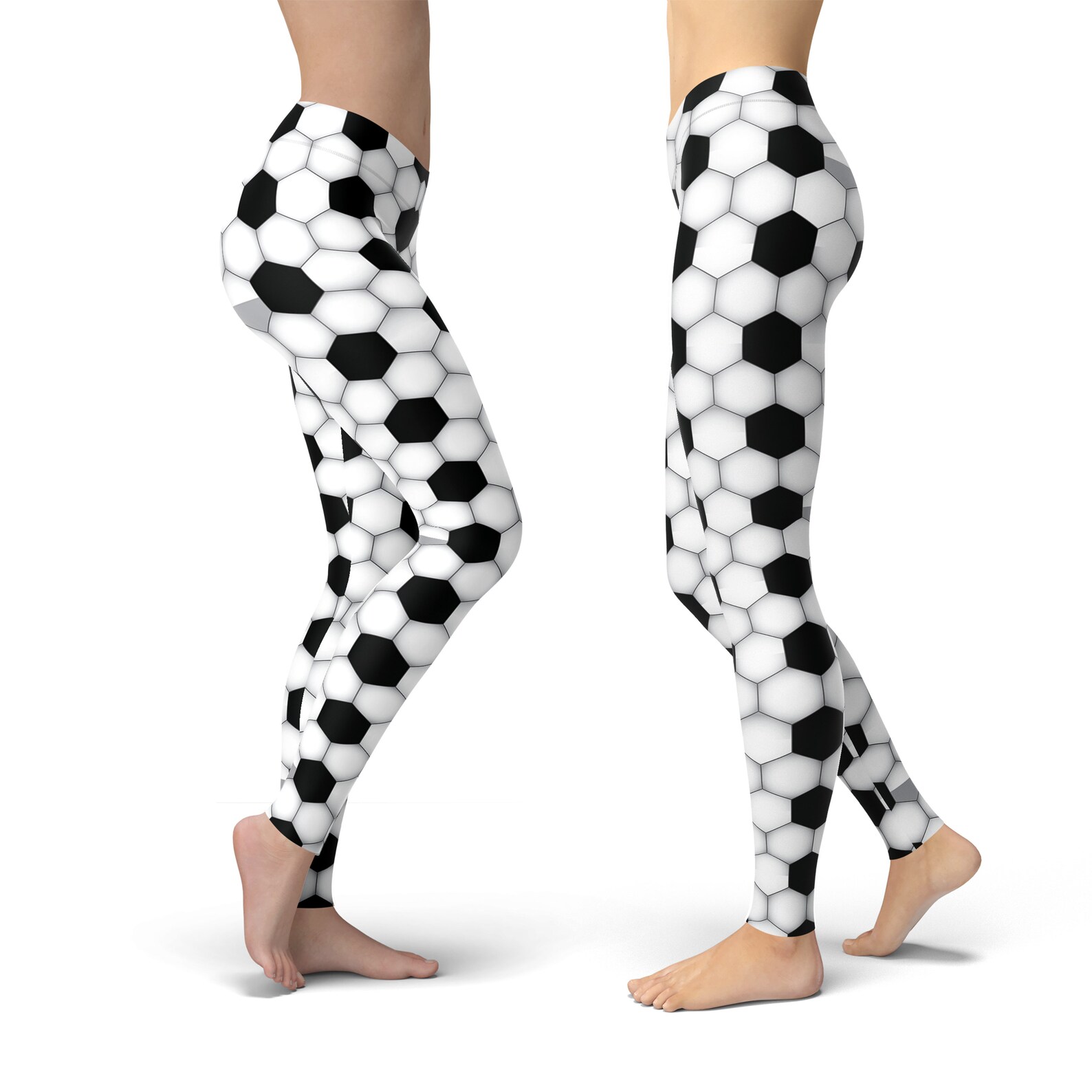 Football Leggings Soccer Leggings Sports Leggings Unique Etsy