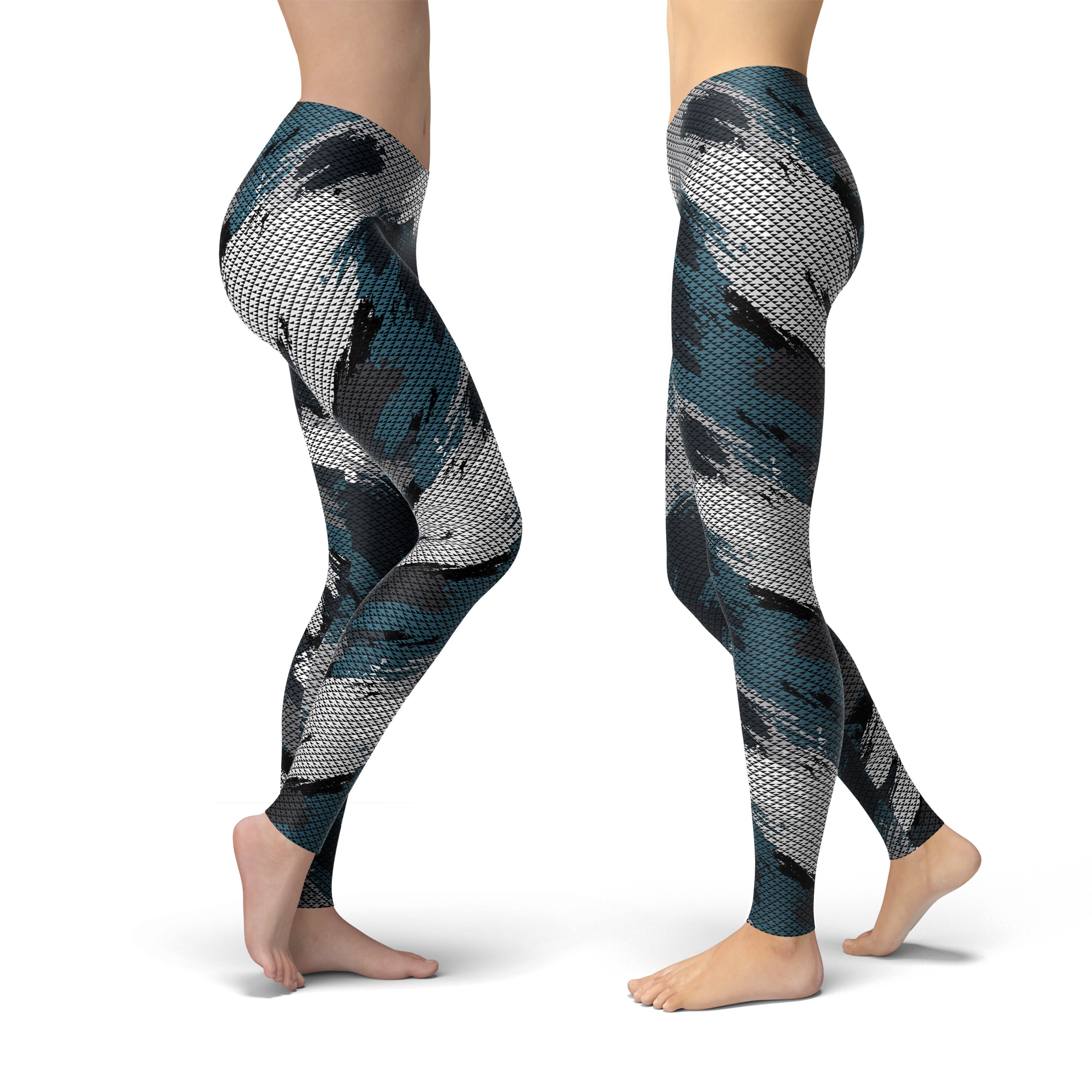 Discover Camo Yoga Leggings, Gift for Women