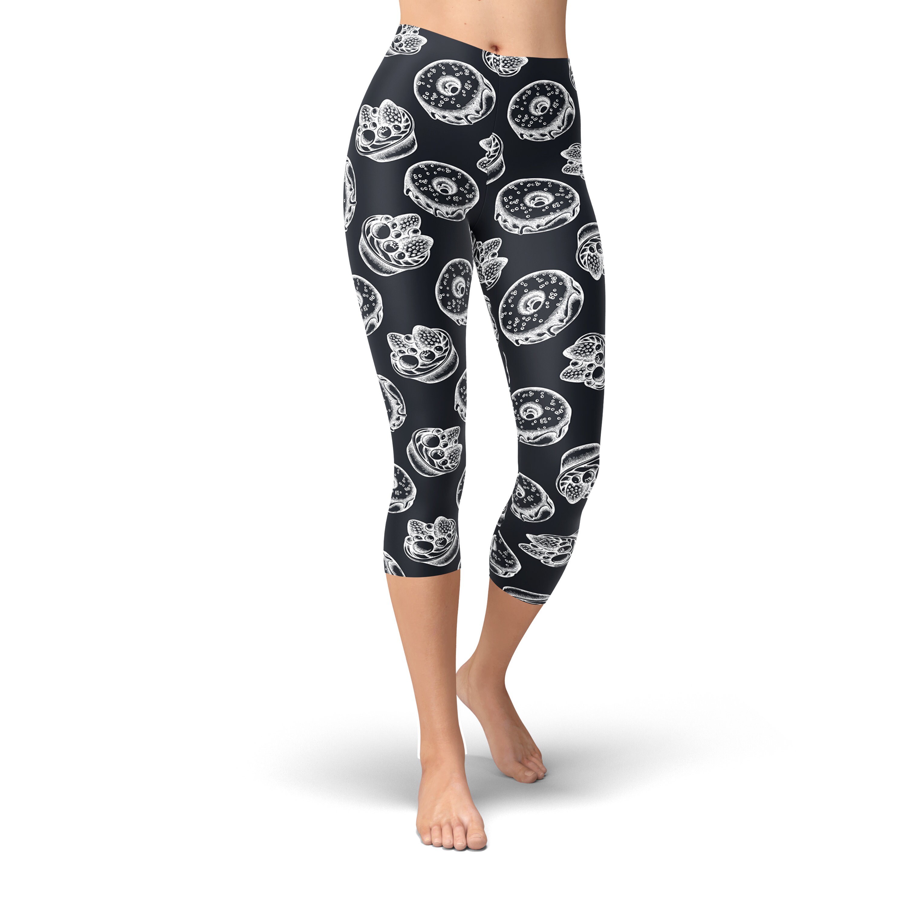 Donut print leggings online