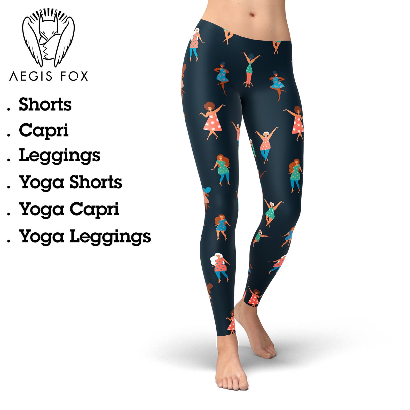 International Women's Day Leggings Yoga Pants Printed Etsy