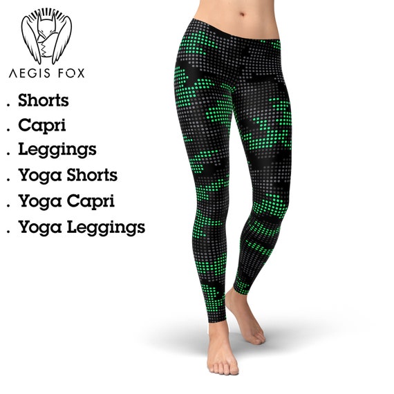 Buy Dots Camo Leggings, Pixel Camouflage Leggings, Printed Leggings,  Women's Leggings, Yoga Pants, Capris, Workout Leggings, Plus Size Leggings  Online in India 