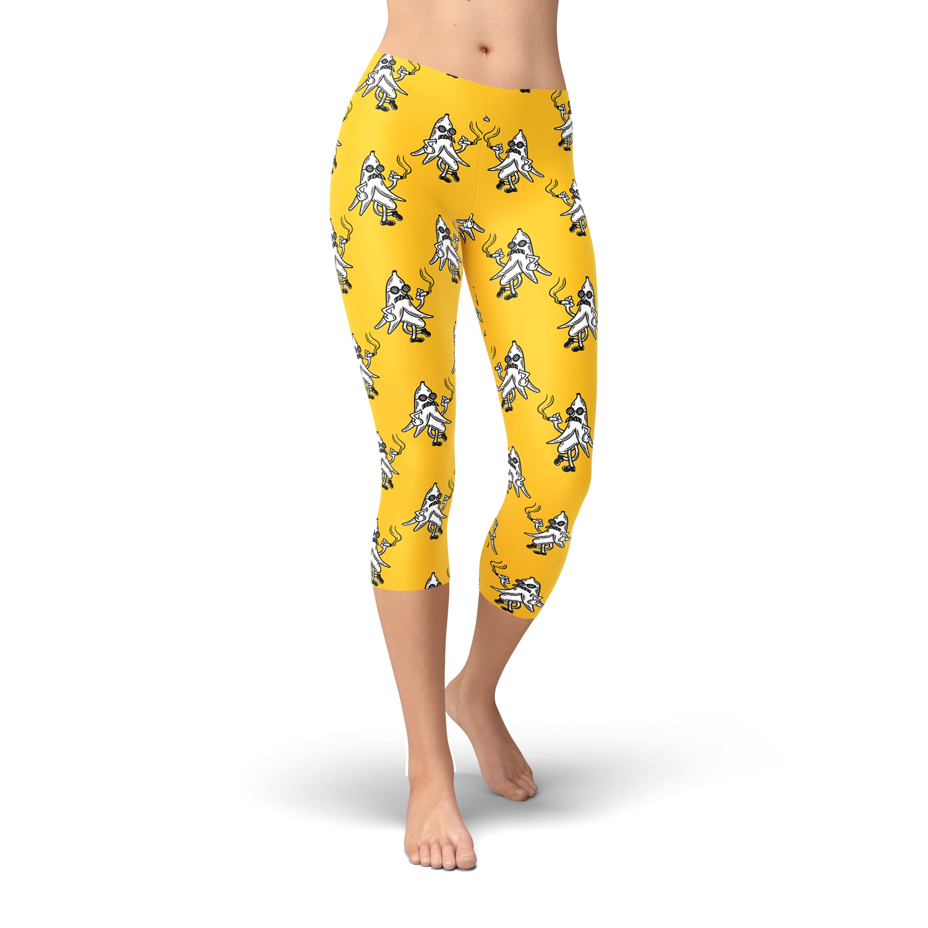 Young Thug Banana Leggings Funny Leggings Fruit Leggings Etsy