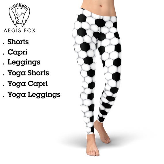 Football Leggings, Soccer Leggings, Sports Leggings, Unique