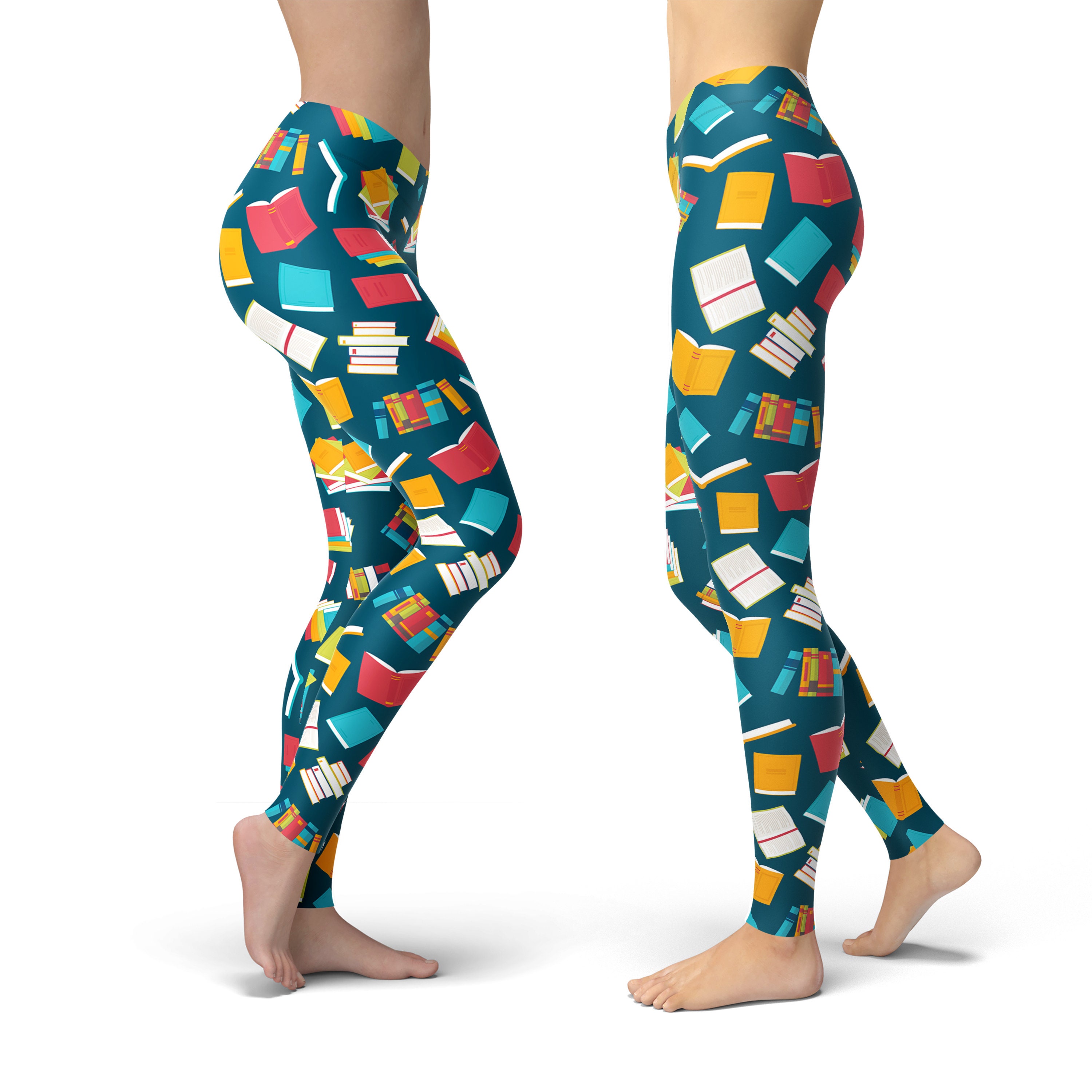Discover Book Leggings, Gift for Women