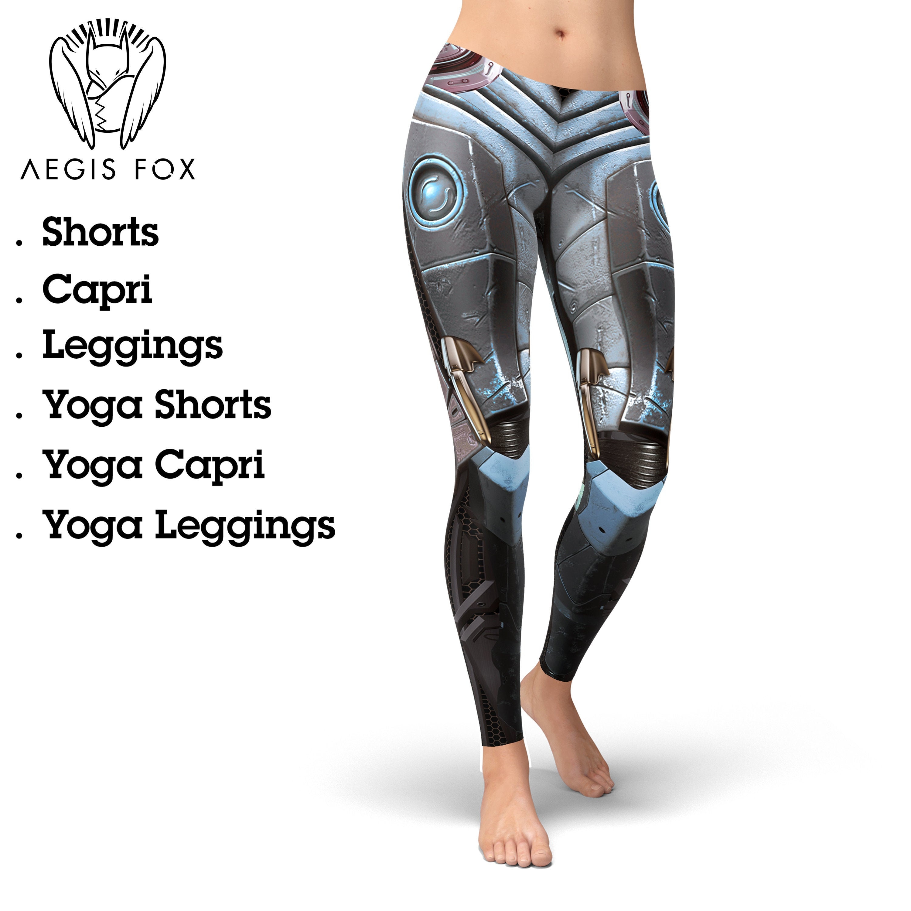 Armor Leggings, Robot Skin Leggings, Cosplay Outfit, Cyberpunk