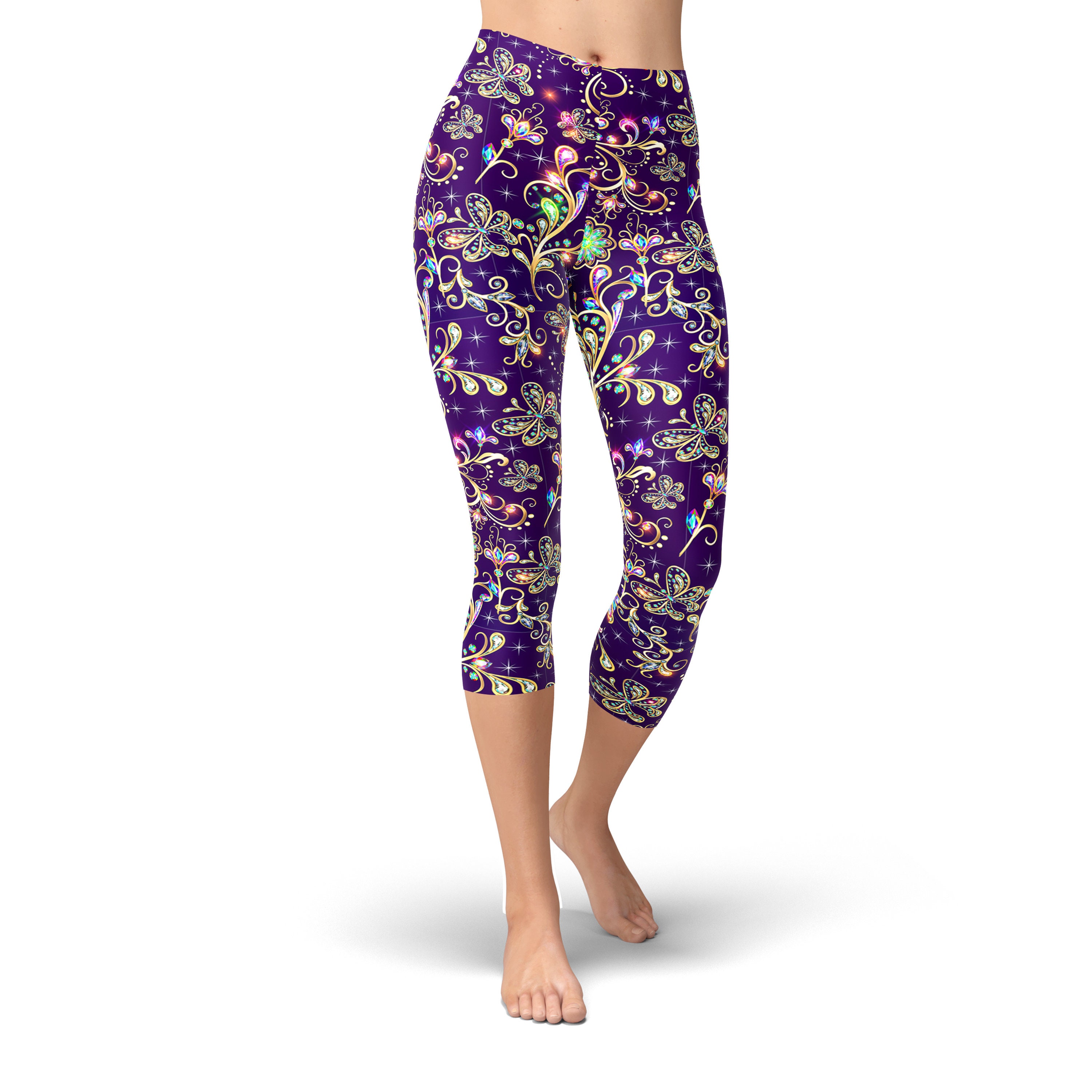 Gemstone Butterfly Leggings Jewelry 