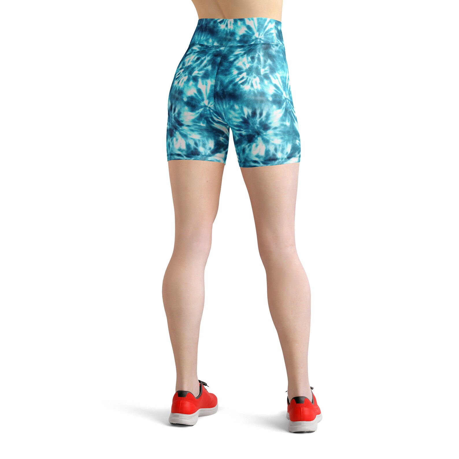 Stonewash Tie Dye Leggings Blue main image 1