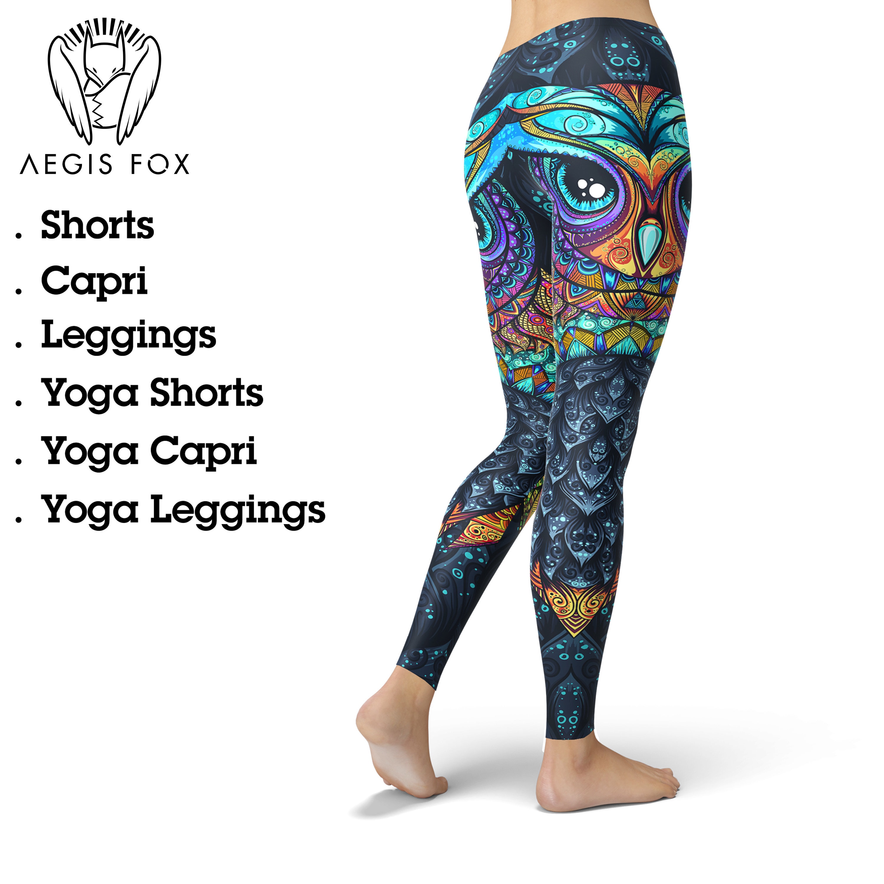 Owl Yoga Pants