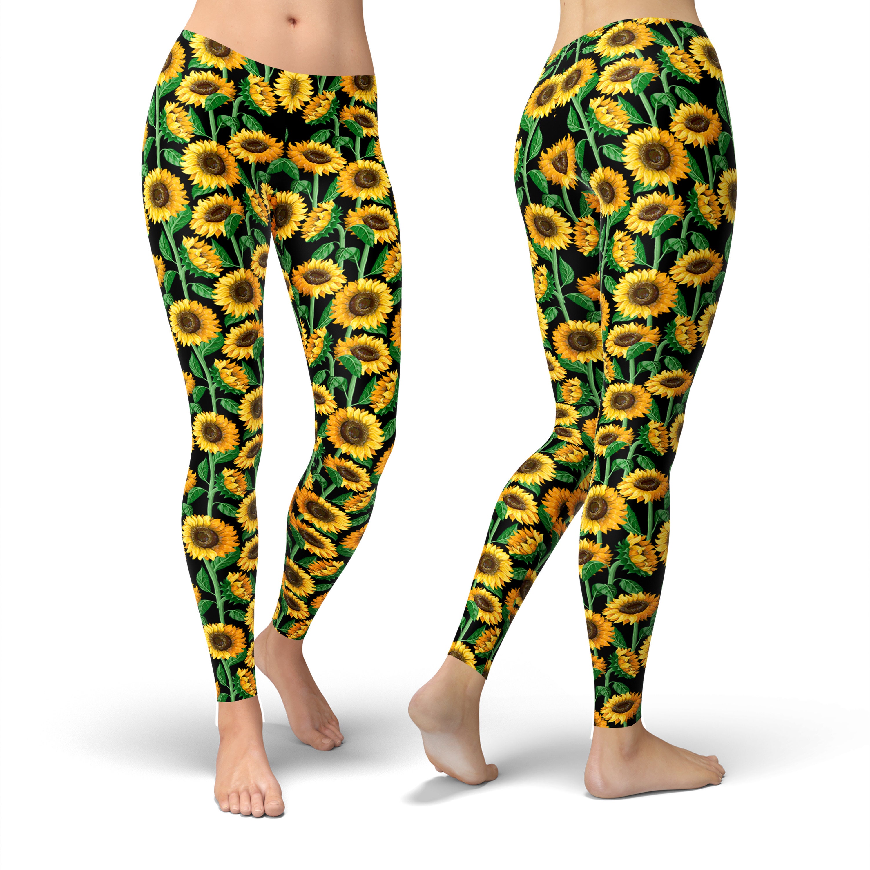 Hippie Floral Men's Leggings
