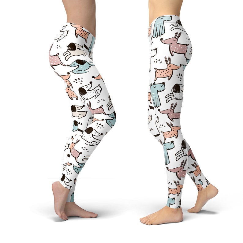 Dog Leggings for Women Women's Dog Pants Colorful Etsy