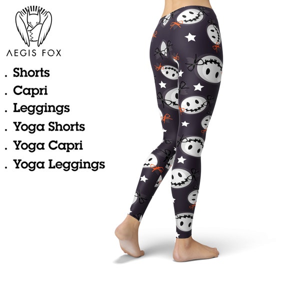 Halloween top workout leggings