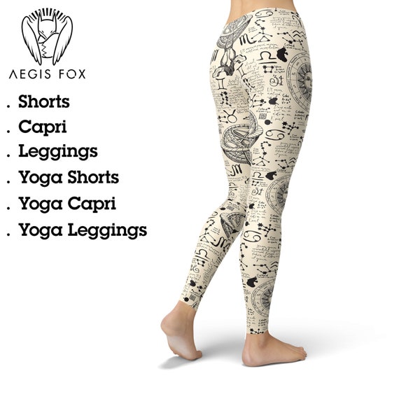 Cream colored capri leggings 2025