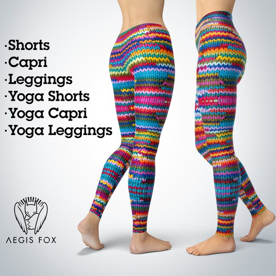 knitted yoga pants
