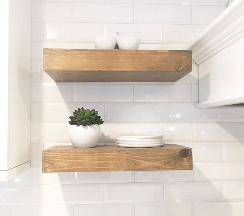 Floating Shelf Farmhouse Shelf Bathroom Shelf Floating Etsy