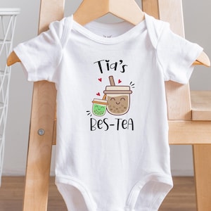 Tia&#39;s Bestie Onesie®, Tia Onesies®, Boba Onesies®, Bubble Tea Onesies®
