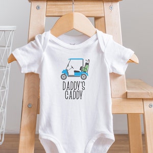 Daddy&#39;s Caddy Onesie®, Daddy&#39;s Golfing Buddy, Golf Baby Clothes, Baby Shower Gift, Daddy Onesie®, Father&#39;s Day Onesie®, Dad to Be