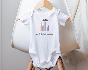 BcBa Onesie®, Data or It Didn't Happen, ABA Baby Clothes