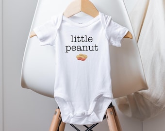 Little Peanut Outfit, Peanut Baby Clothes, Baby Shower Gift, Minimalist Baby Clothes, Unisex Baby Gift, Cute Baby Gifts, Gifts for Newborn