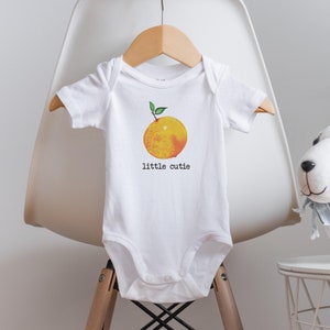 Little Cutie Onesie®, Little Cutie Baby Shower, Fruit Baby Clothes, Unisex Baby Clothes, Baby Gift, New Baby Gift Ideas