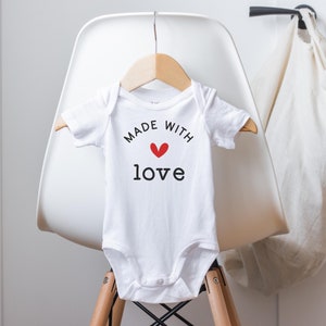 Made with Love Onesie®, Baby Gift image 1