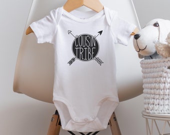 Cousin Tribe Onesie®, New Cousin Onesie®, Cousins Make the Best Friends, Cousin Baby Announcement, New Cousin Gift, Baby Shower Gift