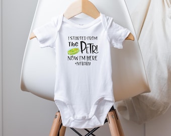 Funny IVF Baby Onesie®: Made with Love and Science