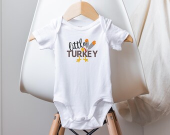 Little Turkey Thanksgiving Onesie®: Baby Outfit