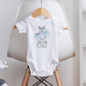 Little Peanut Onesie®, Elephant Onesie®, Elephant Baby Clothes, Baby Shower Gift, Baby Boy Clothes, Unique Baby Gift, Elephant Baby Gift