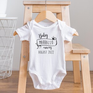 Pregnancy Announcement Onesie®: Baby Reveal to Grandparents