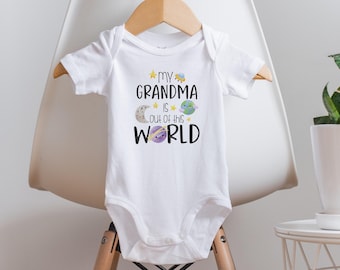 Jag älskar mormors onesie, babyshowerpresent