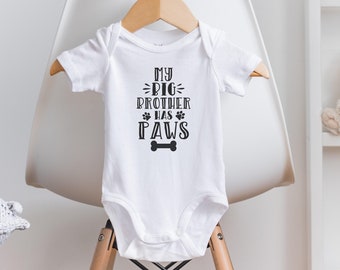Big Brother Has Paws Onesie® - Faire-part de grossesse pour chien