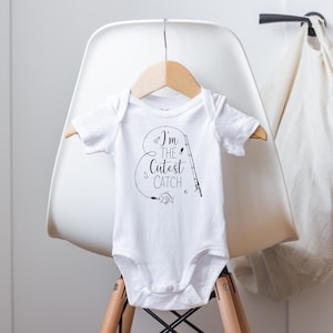 Ich bin der süßeste Fang Onesie®, Angeln Buddy Onesie®, Angeln Babykleidung, Angeln Onesie®, Babypartygeschenk, Angeln Babykleidung