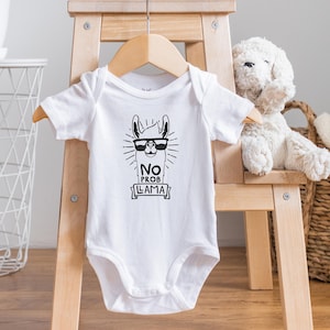 No Prob Llama Onesie®, Llama Baby Clothes, Llama Baby Shower, Llama Baby Gifts, Funny Baby Onesie®, Cute Baby Clothes, Baby Shower Gift