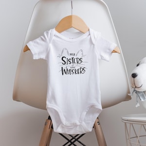 My Sisters Have Paws Onesie®, Crazy Cat Baby Onesie, Funny Baby Onesie, Future Crazy Cat Lady, Baby Shower Gift, Cat Baby Gifts, Baby Gifts
