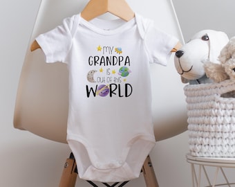 Grandpa Onesie®, "Out of this World" Baby Bodysuit, Pregnancy Reveal