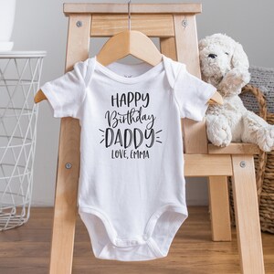 Alles Gute zum Geburtstag Daddy Onesie®, Daddy Onesie, Geburtstagsgeschenk für Papa vom Baby, Daddy Onesie, alles Gute zum Geburtstaggeschenk vom Baby, ich liebe meinen Papa