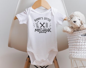 Daddy's Little Mechanic Onesie® - cadeau nieuwe vader