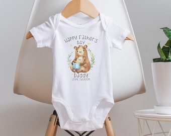 First Father S Day Onesie I Love Daddy Onesie Dad Etsy First Father S Day Onesie I Love Daddy Onesie Dad Etsy