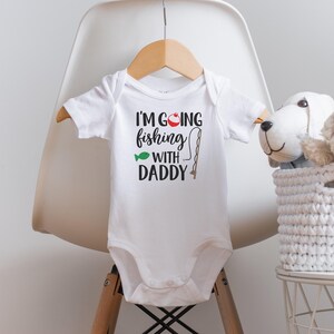 Fishing Onesie®, Fishing Baby Clothes, Fishing with Dad, Daddy&#39;s Fishing Buddy Onesie, Baby Shower Gift, Baby Boy Clothes, Baby Girl Clothes