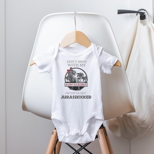 Auntasaurus Baby Onesie®: Funny Aunt Gift