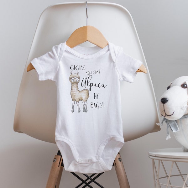 Gigi Baby Onesies®, Great Grandma Onesie®, I Love Gigi Onesie®,  Baby Shower Gift, Pregnancy Reveal, Gigi Shirt, Cute Baby Clothes