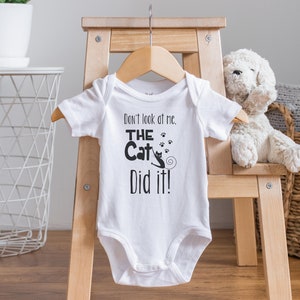 Cat Baby Clothes Cat Baby Outfit Cat Baby Pants Cat Lovers Baby Gift Idea Cat Baby Gift Cat Bodysuit Cat Clothing for Baby Cat Person Etsy UK