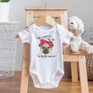 Baby clothes with pugs on them deals